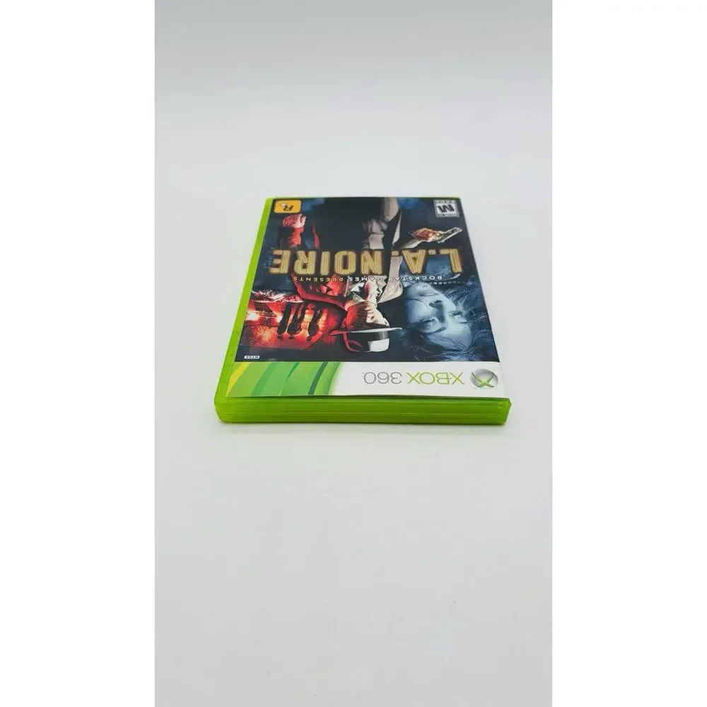 L.A. Noire Microsoft Xbox 360 3-Disc, Complete, Rockstar Games CIB Tested Works